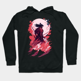 Colorful Chaos Unleashed Shadow Samurai Hoodie